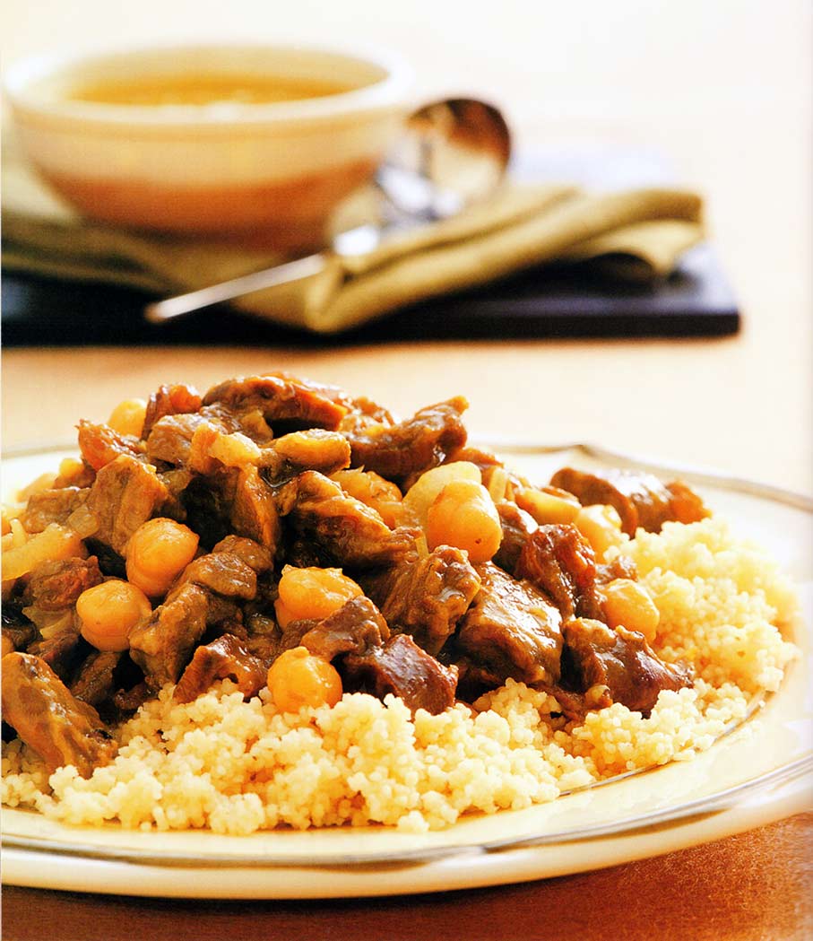 Cuscús con cordero.&nbsp;(Túnez)