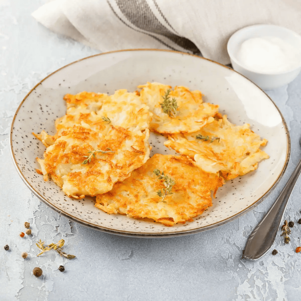 Kartoffelpuffer (Tortitas de papa) Alemania