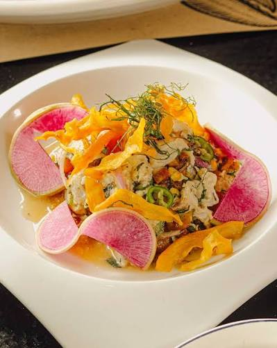 Ceviche de Robalo. Perú
