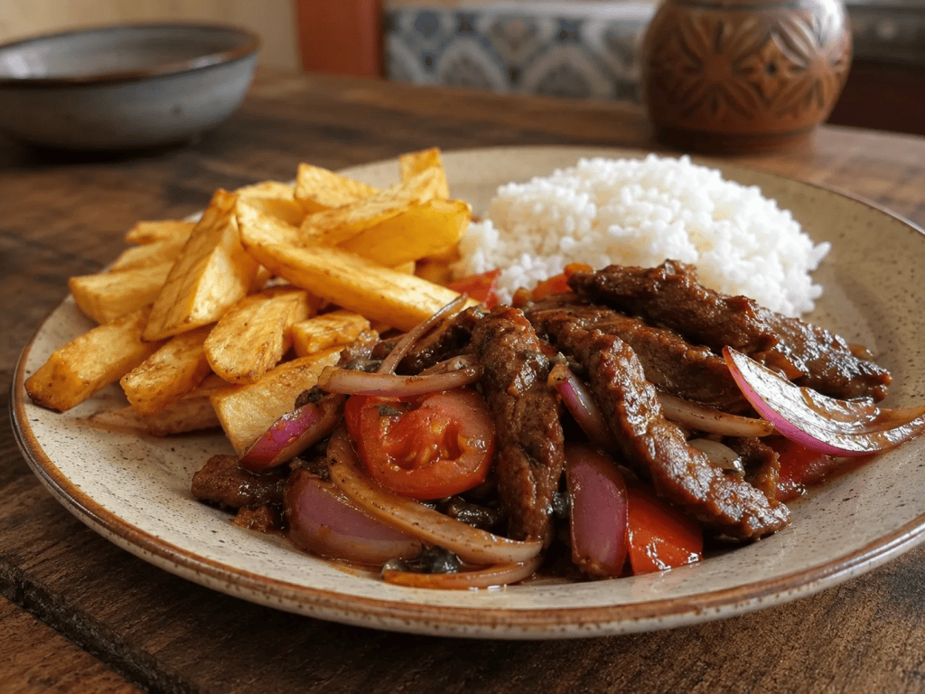 Lomo Saltado. Perú