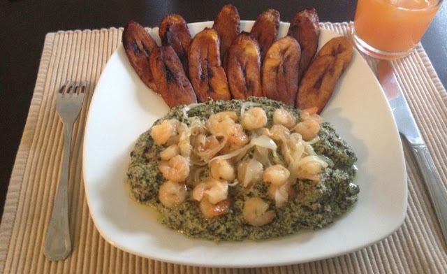 Ndolé. Camerún.