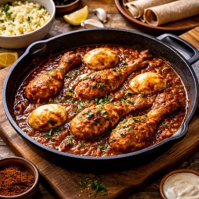 Estofado de Pollo. Etiopía.