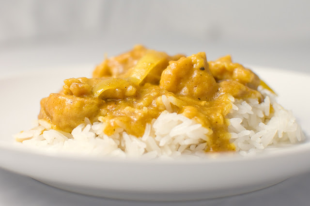 Pollo con curry. Libia.  