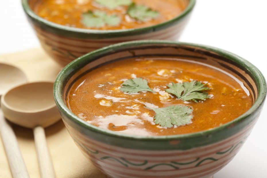 Sopa del Ramadán. Harira Marrakcia.&nbsp;Marruecos