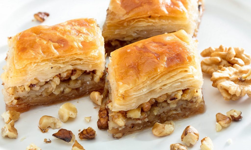 Baklava de Nuez . Turquía.