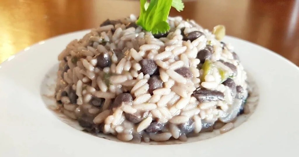 Arroz con frijol.&nbsp;Belice.