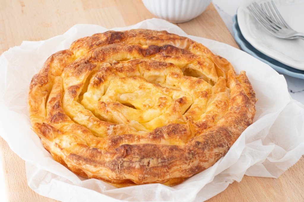 Banitsa. (pastel de queso feta)&nbsp;Bulgaria.