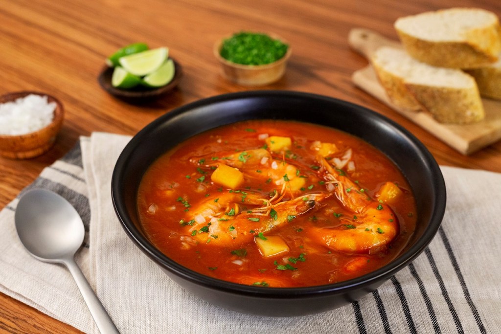 Caldo de Camarón.&nbsp;México.